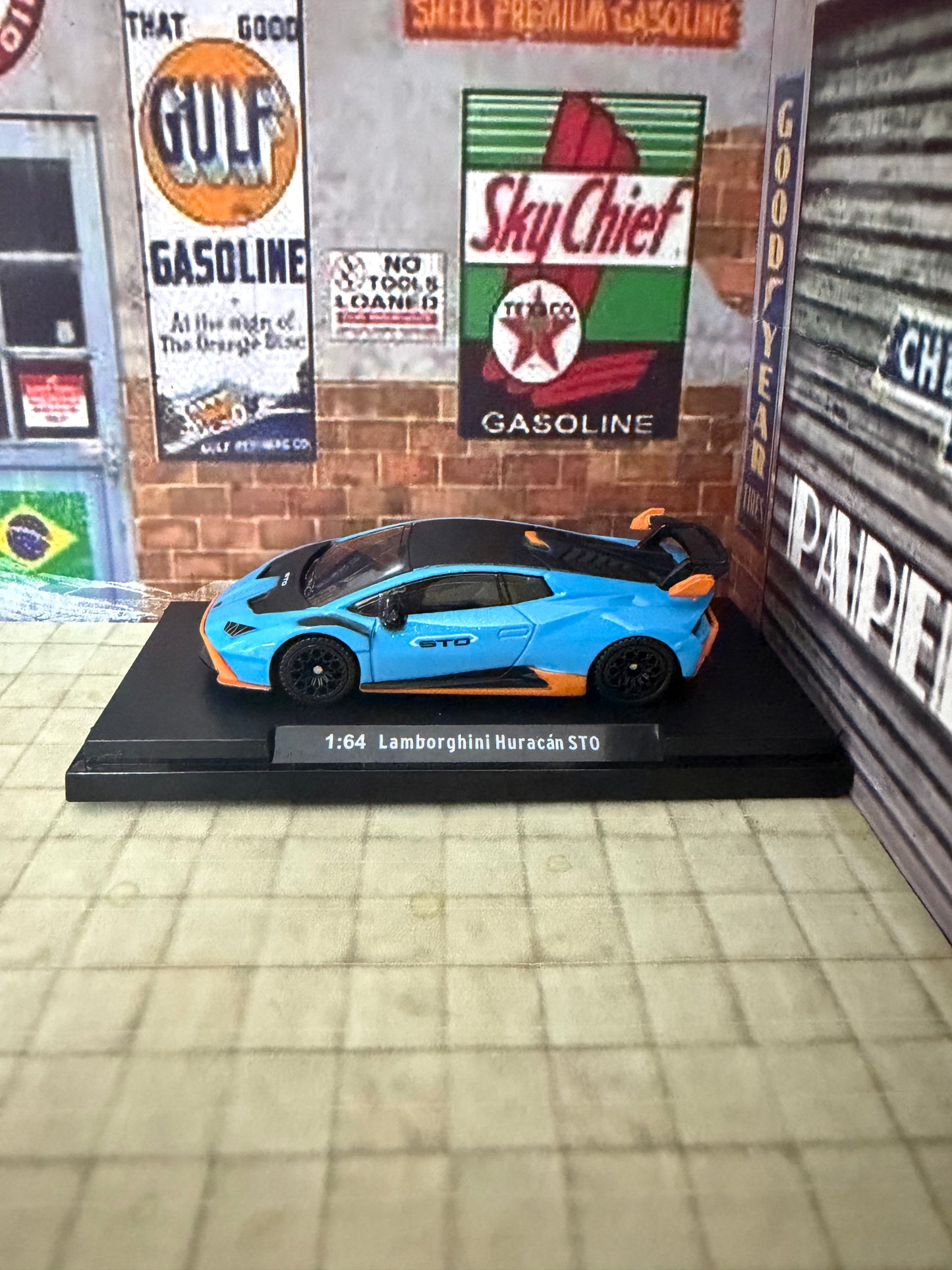 CCA Lamborghini STO 1:64 Scale Diecast (With Acrylic Case)